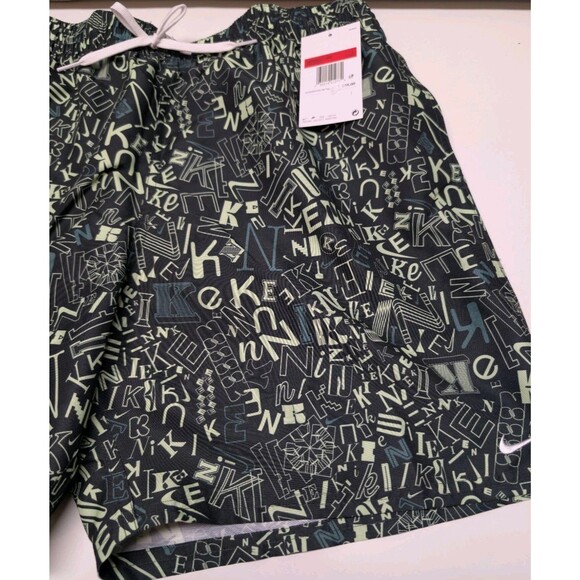 Nike 7" Volley Swim Shorts Blender Print All Over Mens Sz. L NESSF571-338 - Picture 3 of 7